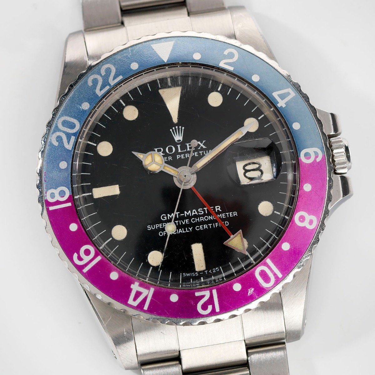 Rolex 1675  Mk1 –Long E Pink Lady GMT Master