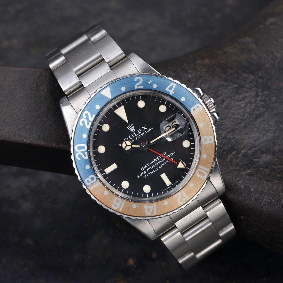 ROLEX 1675 GMT 1971 MK1 LONG E