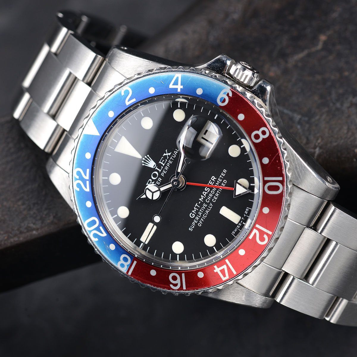 ROLEX 1675 GMT MAXI DIAL