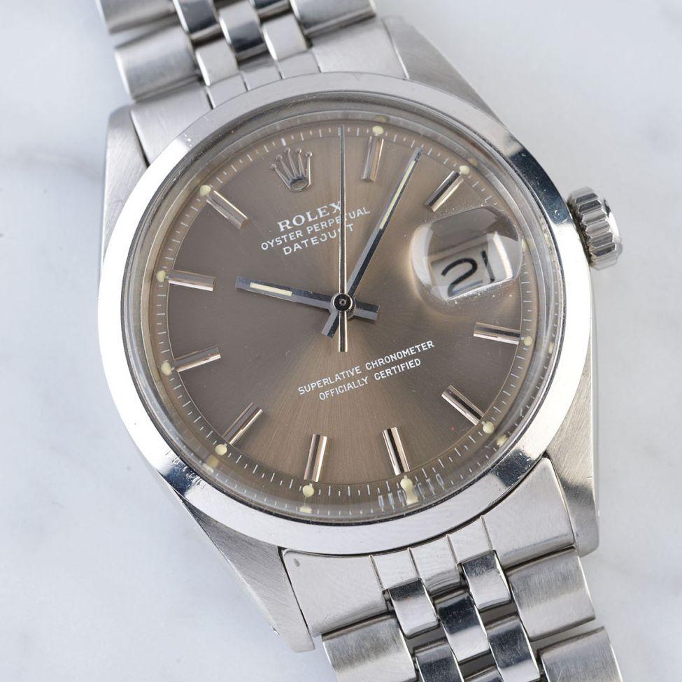 ROLEX 1600 DATEJUST BROWN SIGMA DIAL