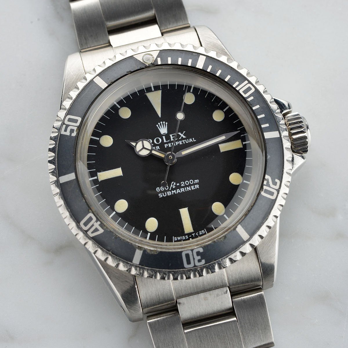 ROLEX 5513 SUBMARINER SERIF DIAL