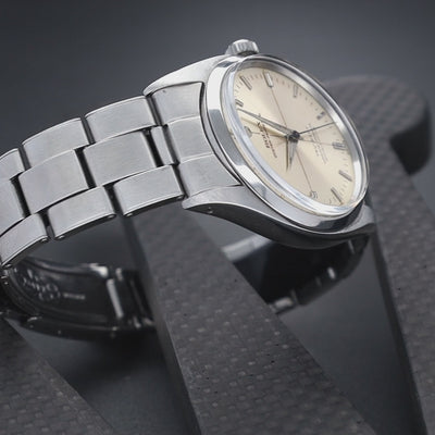 Rolex Oyster Tru-Beat 6556 Silver Crosshair Dial